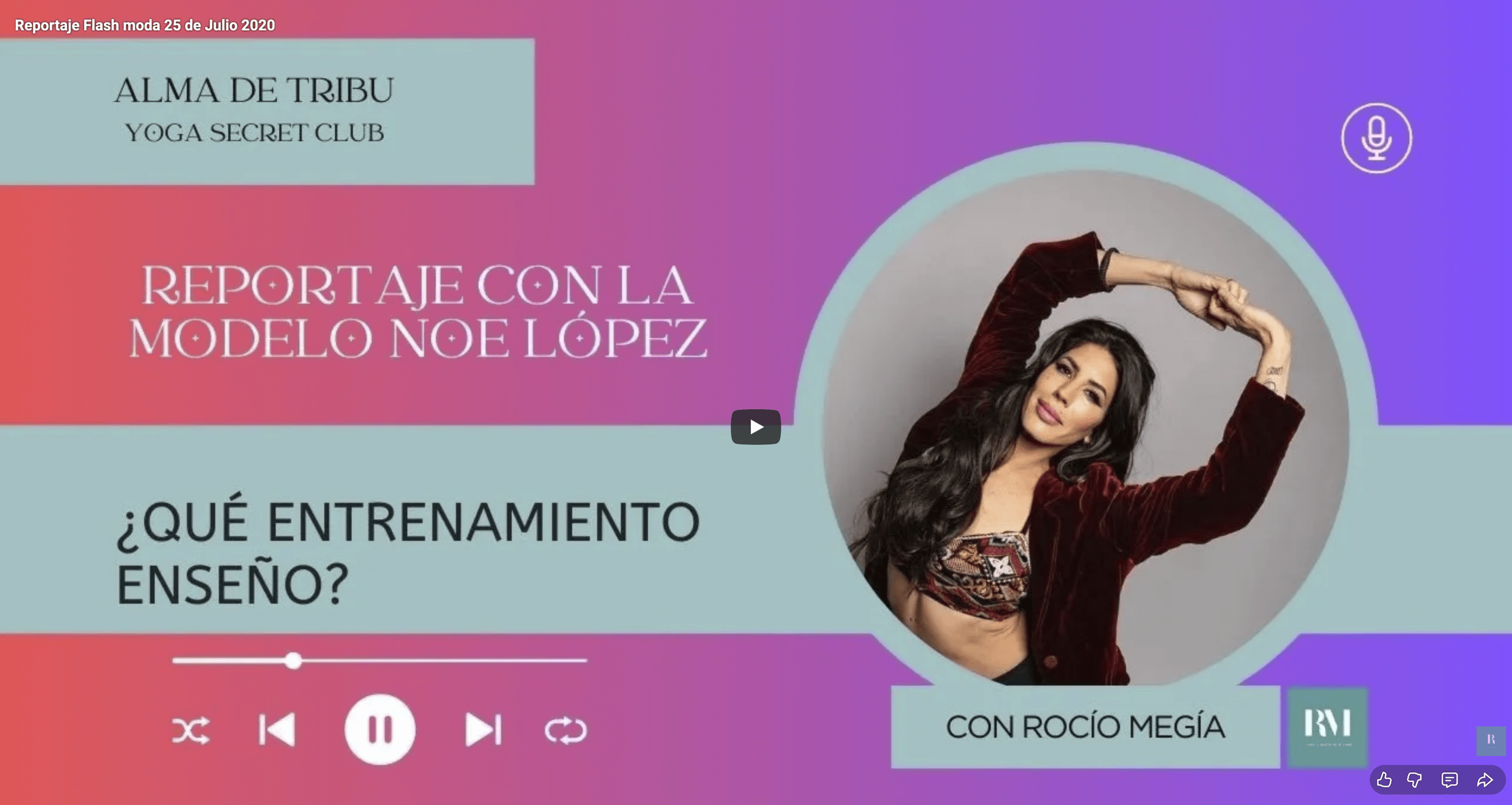 Reportaje en Flash Moda