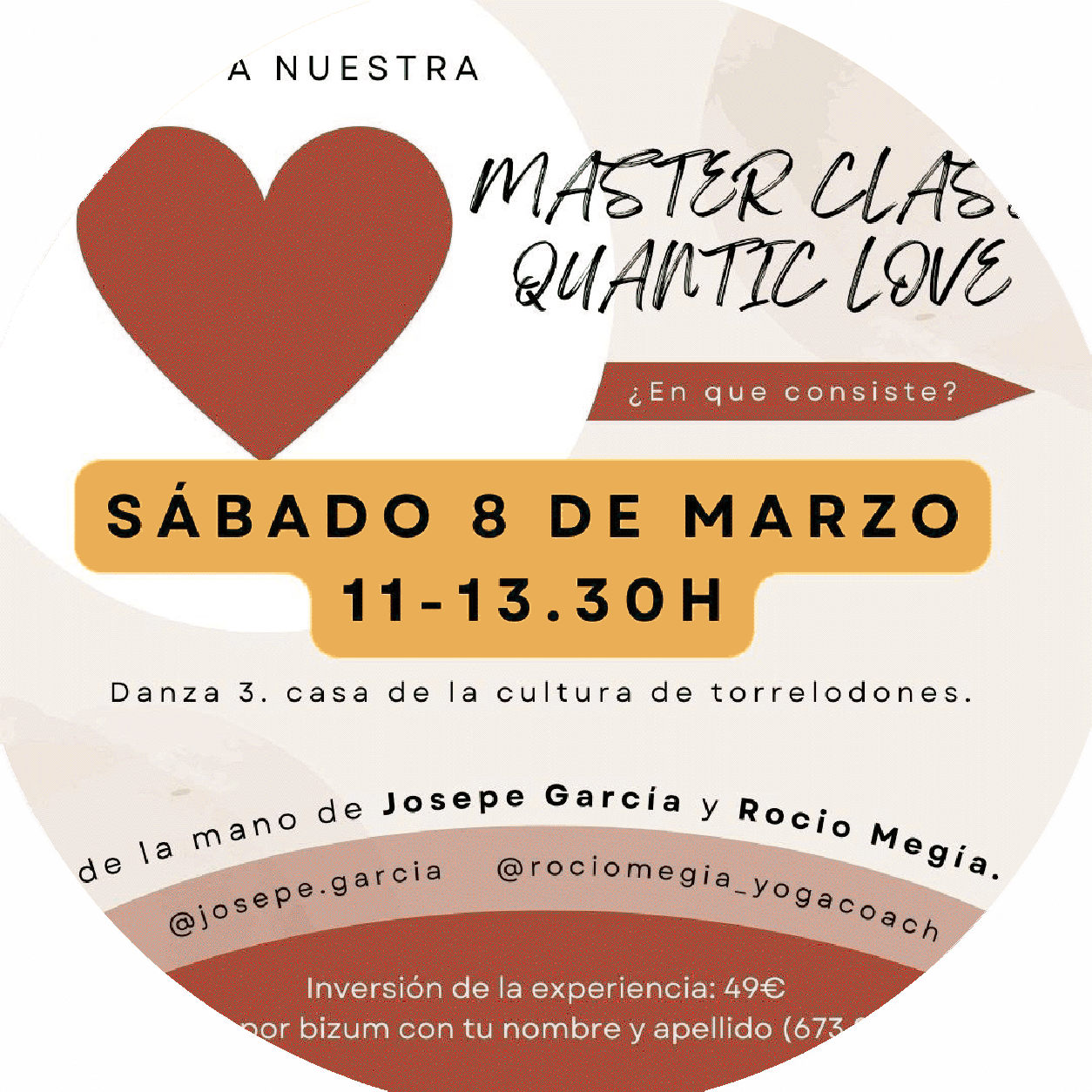 Cartel MasterClass Quantic Love
