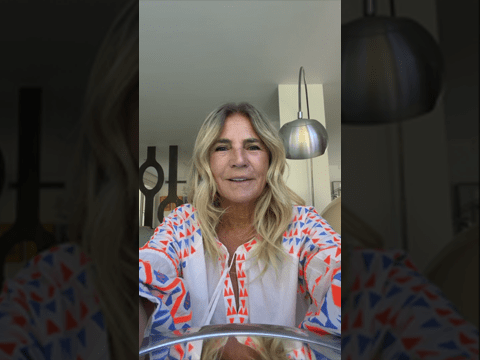 Teresa contando su experiencia